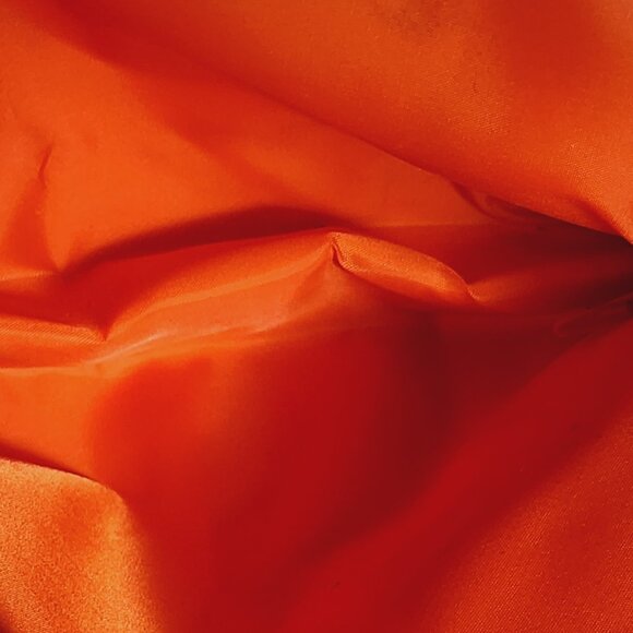 Estee Lauder Vintage Blue Orange Lilac Poly Trimmed in Polyurethane Makeup Bag - Picture 9 of 16